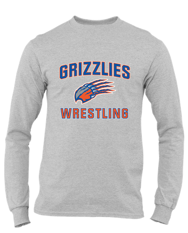 Grand Oaks Grizzlies Claw Wrestling Men's Premium LS T-Shirt