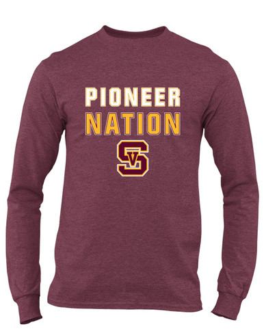 Simi Valley Pioneers Nation #2 Men's LS T-Shirt
