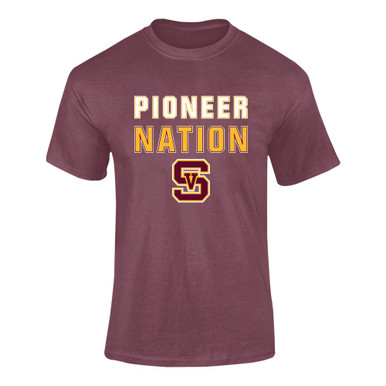 Simi Valley Pioneers Nation #2 Men's SS T-Shirt