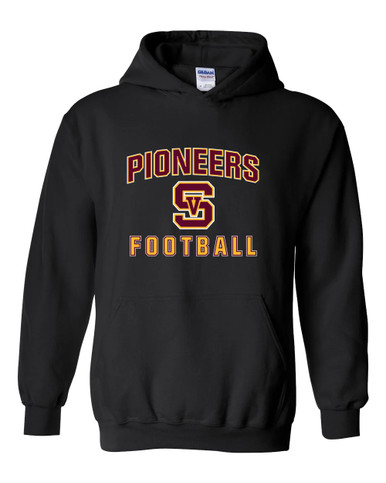 Simi Valley Pioneers Football #1 Men's Hoodie