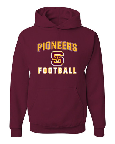 Simi Valley Pioneers Football #1 Men's Premium Hoodie