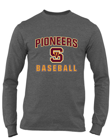 Simi Valley Pioneers Baseball #1 Men's LS T-Shirt