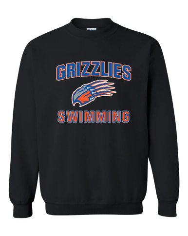 Grand Oaks Grizzlies Claw Swimming Men's Sweatshirt