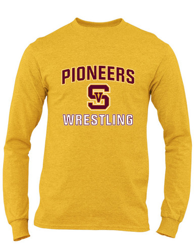 Simi Valley Pioneers Wrestling Men's LS T-Shirt