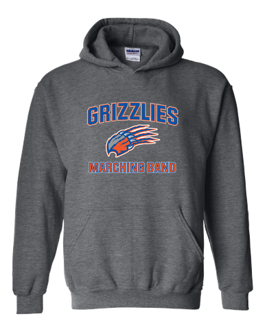 Grand Oaks Grizzlies Claw Marching Band Men's Hoodie