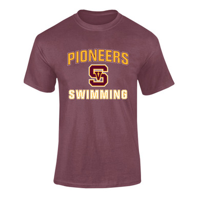 Simi Valley Pioneers Swimming Men's SS T-Shirt