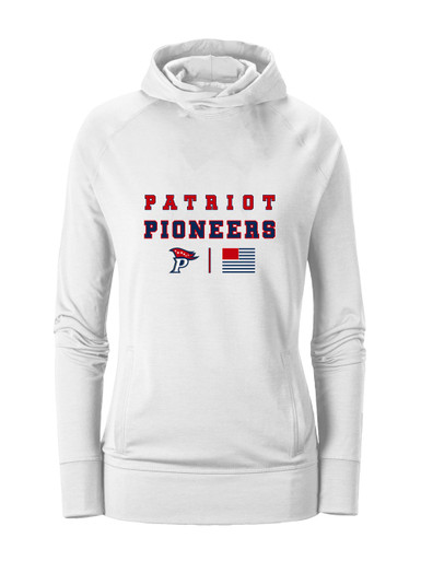 Patriot Pioneers Spirit Flag Women's Hoodie