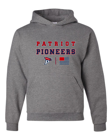 Patriot Pioneers Spirit Flag Men's Premium Hoodie