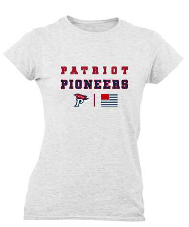 Patriot Pioneers Spirit Flag Women's SS T-Shirt