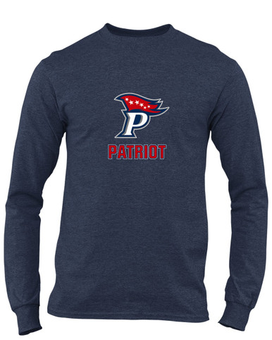 Patriot Pioneers Mascot #2 Men's LS T-Shirt