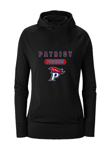 Patriot Pioneers Mascot #3 Women's Hoodie