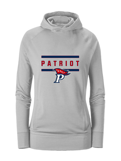 Patriot Pioneers Mascot #4 Women's Hoodie