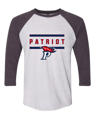 Patriot Pioneers Mascot #4 Men's Baseball T-Shirt
