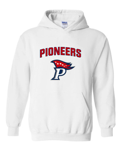 Patriot Pioneers Mascot #6 Men's Hoodie