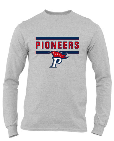 Patriot Pioneers Mascot #5 Men's Premium LS T-Shirt