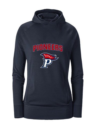 Patriot Pioneers Mascot #6 Women's Hoodie