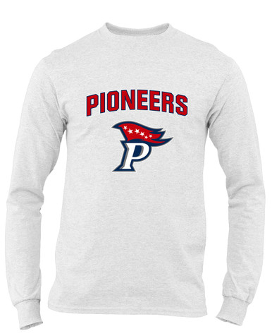 Patriot Pioneers Mascot #6 Men's LS T-Shirt