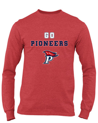 Patriot Pioneers Go Team Men's LS T-Shirt