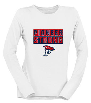 Patriot Pioneers Strong #1 Women's LS T-Shirt