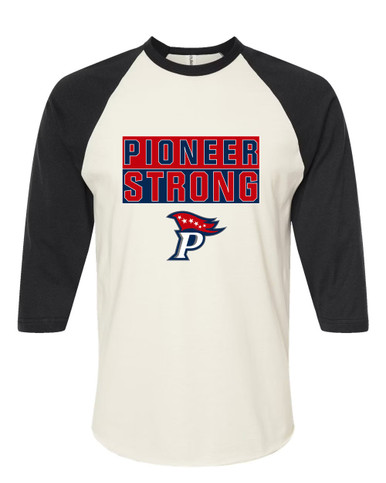 Patriot Pioneers Strong #1 Women's Baseball T-Shirt