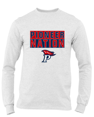 Patriot Pioneers Nation #1 Men's LS T-Shirt