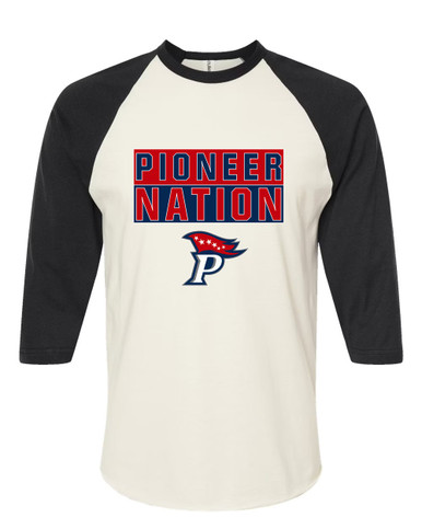 Patriot Pioneers Nation #1 Men's Baseball T-Shirt