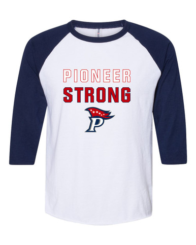 Patriot Pioneers Strong #2 Men's Baseball T-Shirt