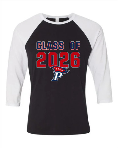 Patriot Pioneers Class of 2026 Men's Baseball T-Shirt