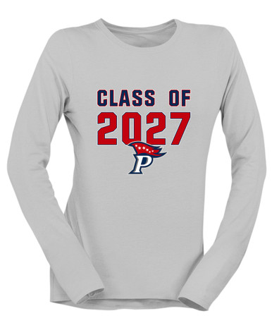 Patriot Pioneers Class of 2027 Women's LS T-Shirt