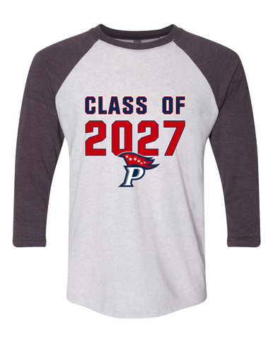 Patriot Pioneers Class of 2027 Men's Baseball T-Shirt