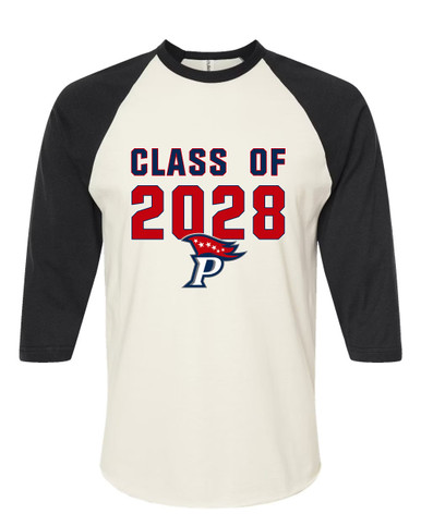 Patriot Pioneers Class of 2028 Women's Baseball T-Shirt