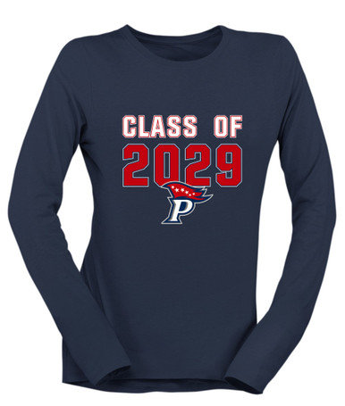 Patriot Pioneers Class of 2029 Women's Premium LS T-Shirt
