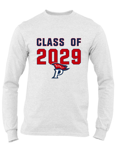 Patriot Pioneers Class of 2029 Men's LS T-Shirt