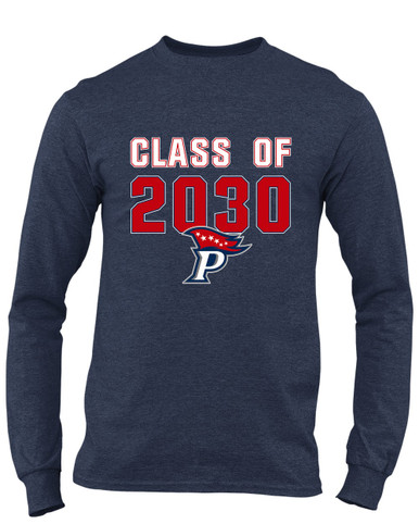 Patriot Pioneers Class of 2030 Men's Premium LS T-Shirt