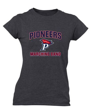 Patriot Pioneers Marching Band Women's Premium SS T-Shirt