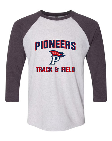 Patriot Pioneers Track & Field Men's Baseball T-Shirt