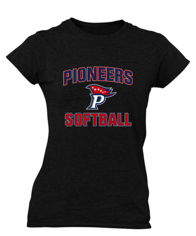 Patriot Pioneers Softball #1 Women's Premium SS T-Shirt