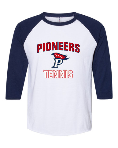 Patriot Pioneers Tennis Men's Baseball T-Shirt