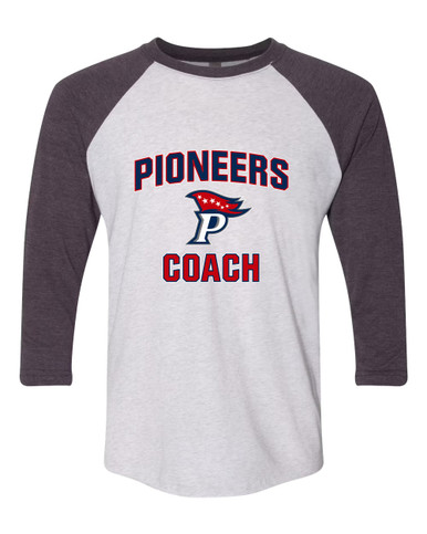 Patriot Pioneers Coach Women's Baseball T-Shirt