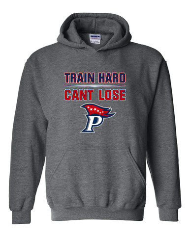 Patriot Pioneers Train Hard, Can't Lose Men's Hoodie