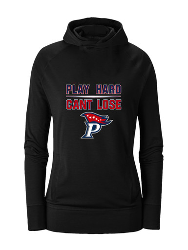 Patriot Pioneers Play Hard, Can't Lose Women's Hoodie