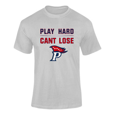 Patriot Pioneers Play Hard, Can't Lose Men's SS T-Shirt