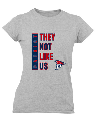 Patriot Pioneers They Not Like Us #1 Women's SS T-Shirt