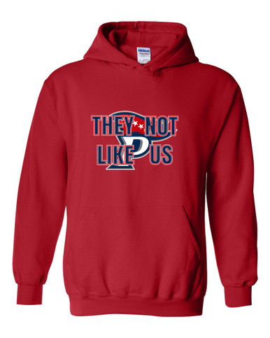 Patriot Pioneers They Not Like Us #2 Men's Hoodie