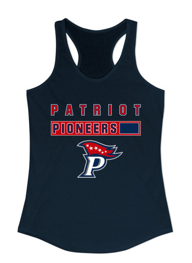 Patriot Pioneers Mascot #7 Women's Tank Top