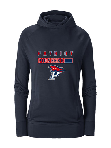 Patriot Pioneers Mascot #7 Women's Hoodie