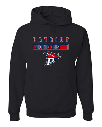 Patriot Pioneers Mascot #7 Men's Premium Hoodie