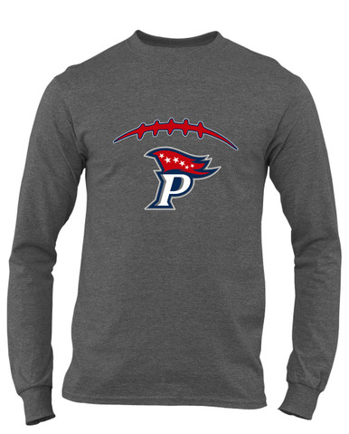 Patriot Pioneers Football #2 Men's LS T-Shirt