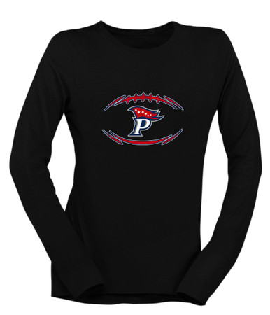 Patriot Pioneers Football #3 Women's Premium LS T-Shirt