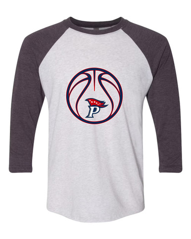 Patriot Pioneers Basketball #2 Women's Baseball T-Shirt